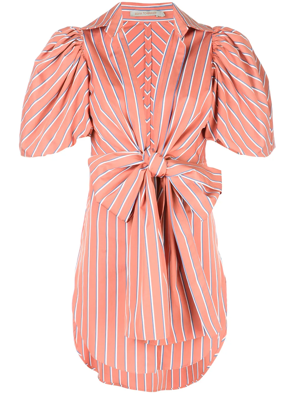 Silvia Tcherassi SILVIA TCHERASSI STRIPED BLOUSE - RED