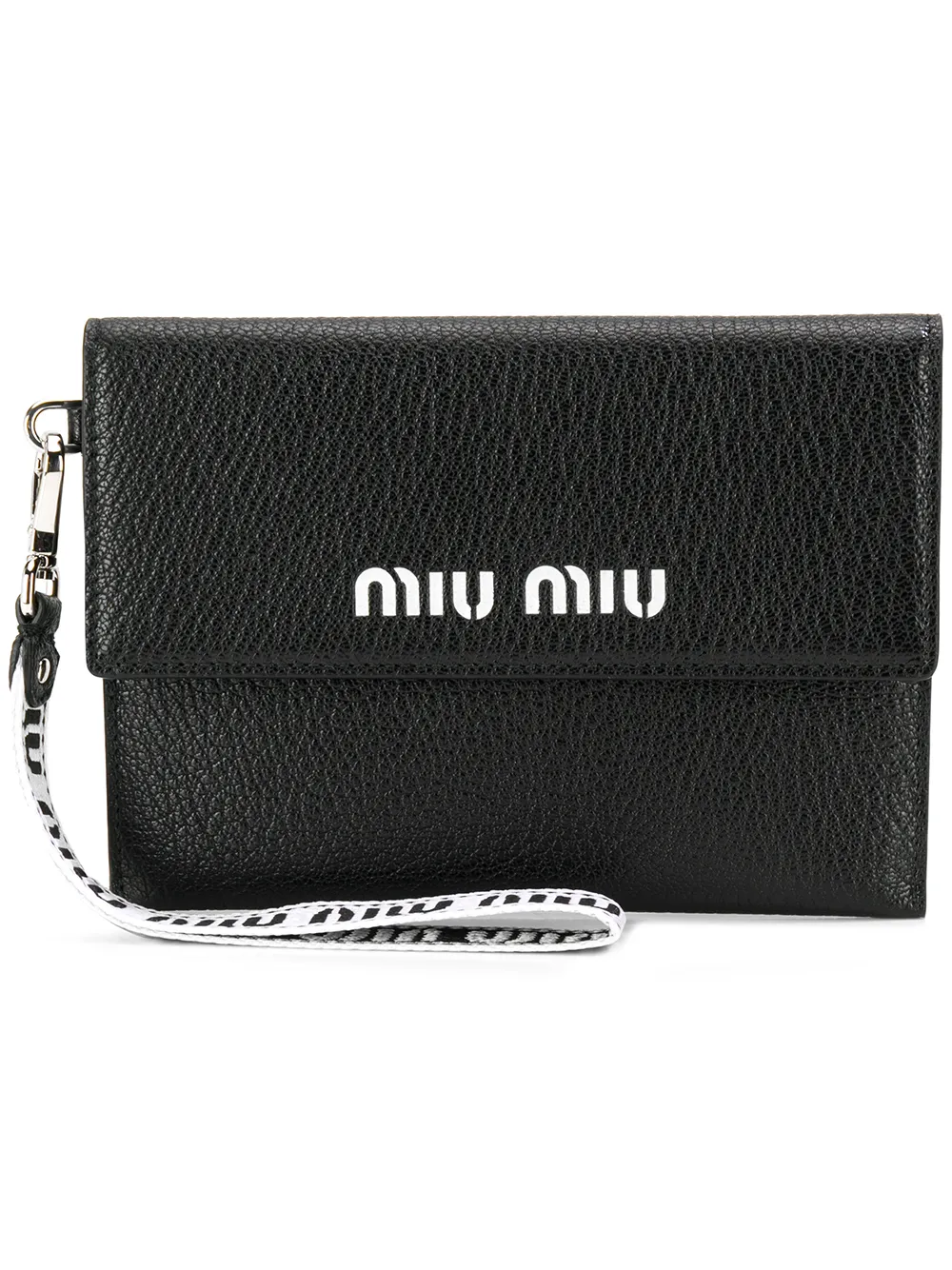 Miu Miu кошелек-конверт с логотипом