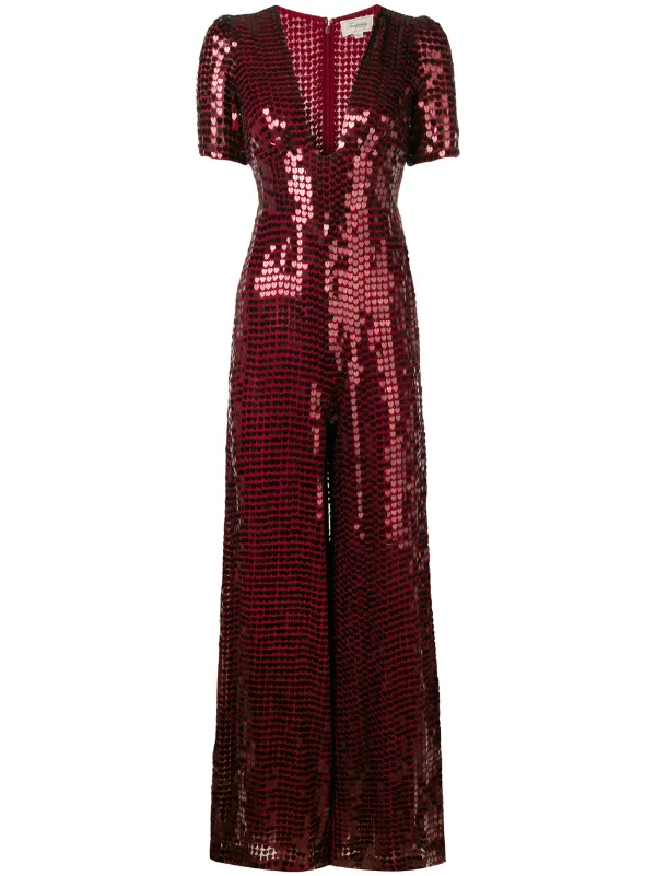 temperley sequin jumpsuit