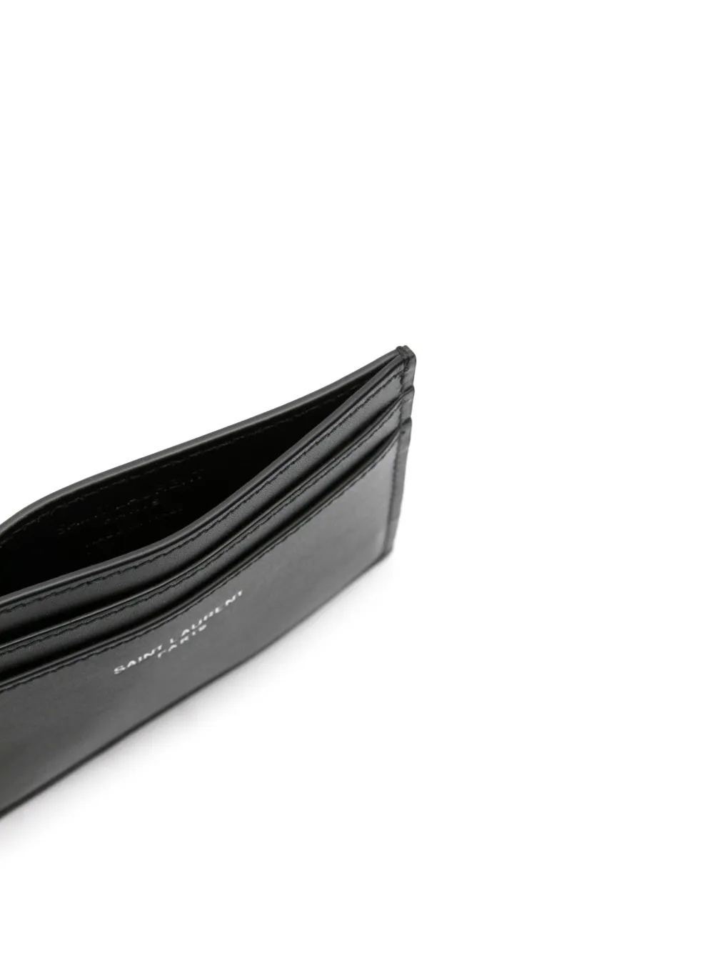 Saint Laurent Paris Card Case | Black | FARFETCH RO