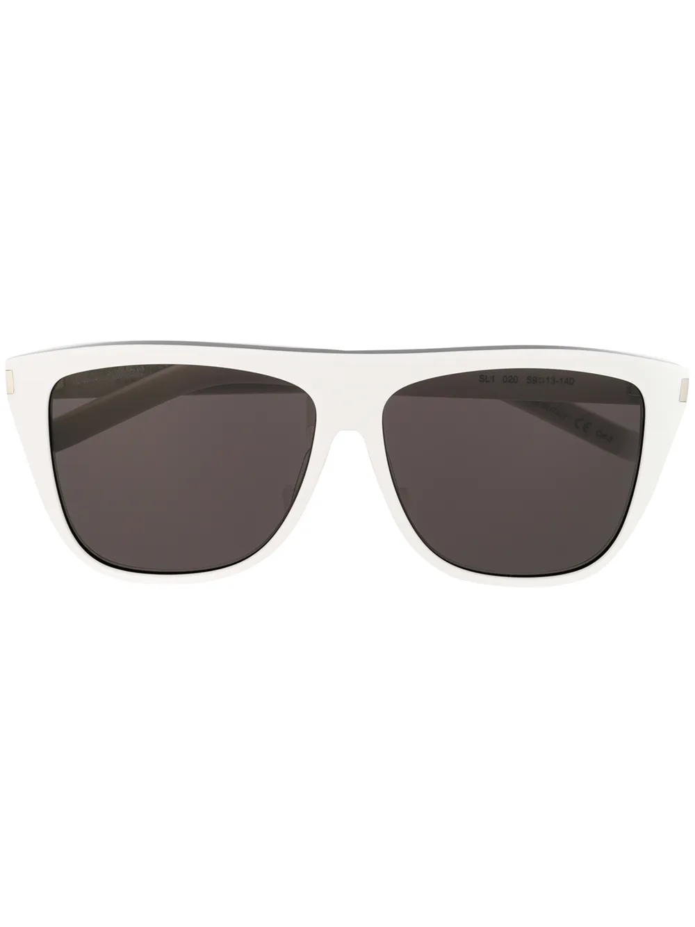 Saint Laurent Eyewear Occhiali da sole SL1 - Bianco