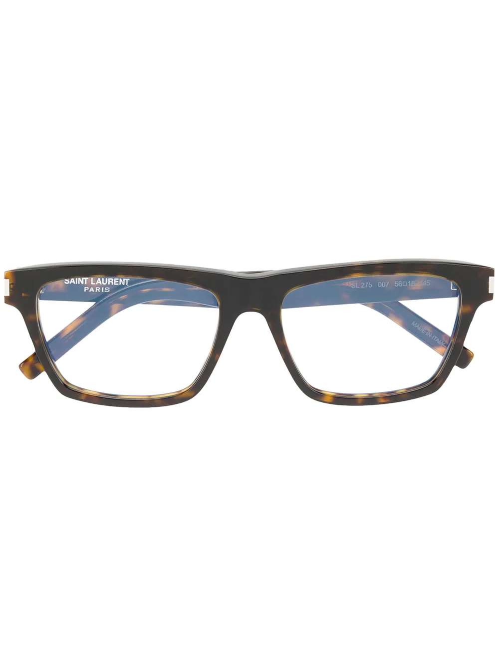 

Saint Laurent Eyewear lentes con armazón cuadrado - Marrón