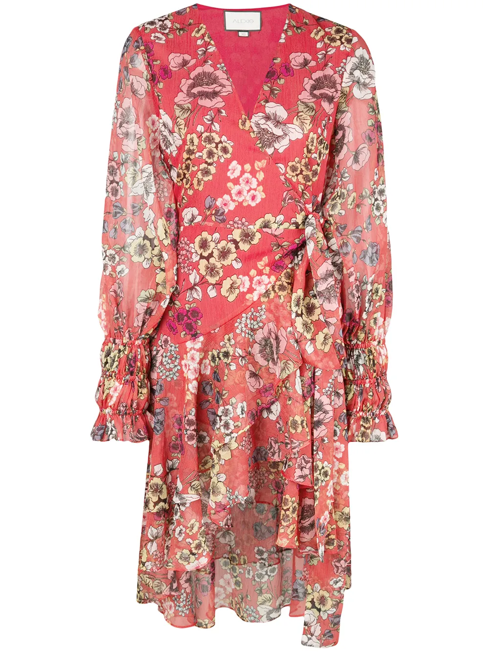 alexis wrap dress