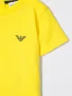 Emporio Armani Kids تيشيرت مزين بشعار