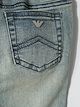 Emporio Armani Kids stonewashed jeans