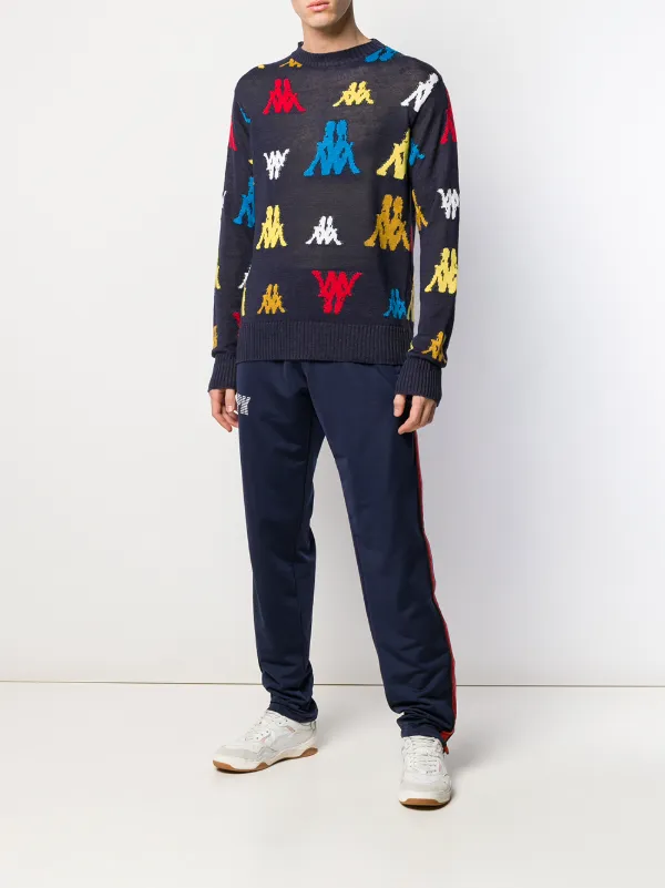 kappa knit sweater