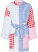 Image 1 of Marysia gingham patchwork print tunic jacket