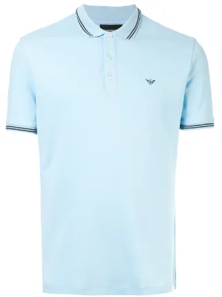 Armani blue polo shirt clearance