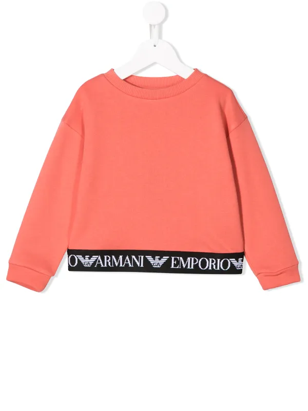 armani sweatshirt kids