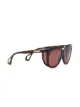 الصورة 2 من Gucci Eyewear نظارة شمسية بإطار مربع وتفاصيل جانبية واقية