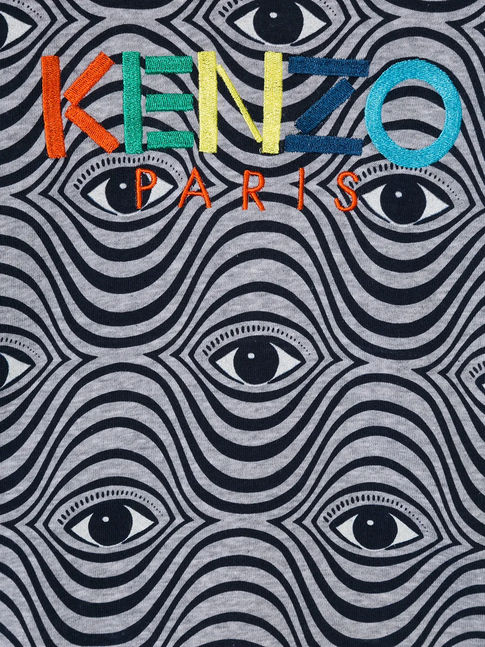 фото Kenzo kids толстовка с принтом