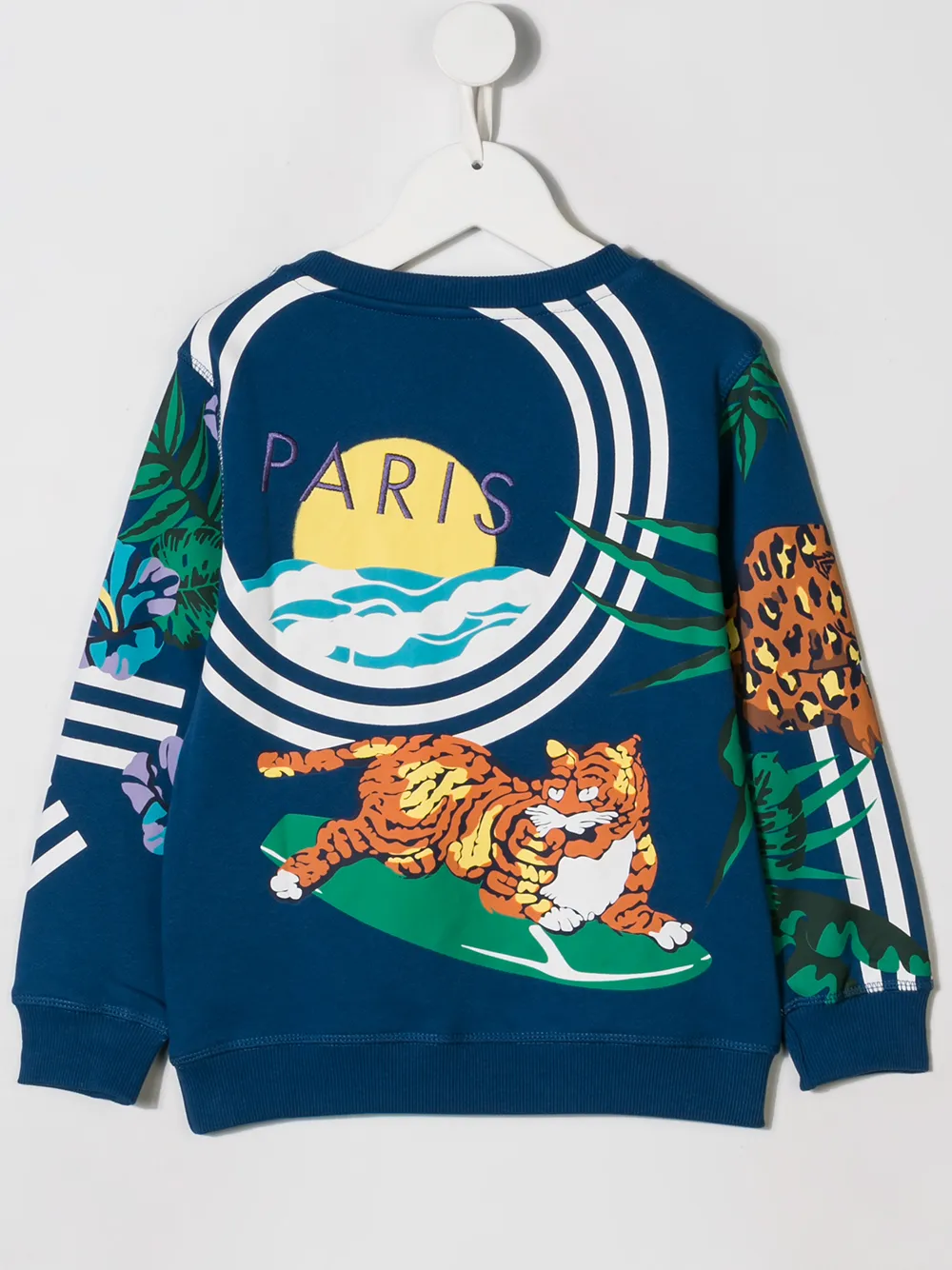 фото Kenzo kids толстовка с принтом