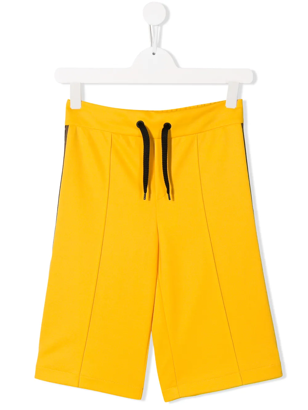 Fendi Kids шорты с логотипом-аппликацией Fendi Kids шорты с логотипом-аппликацией