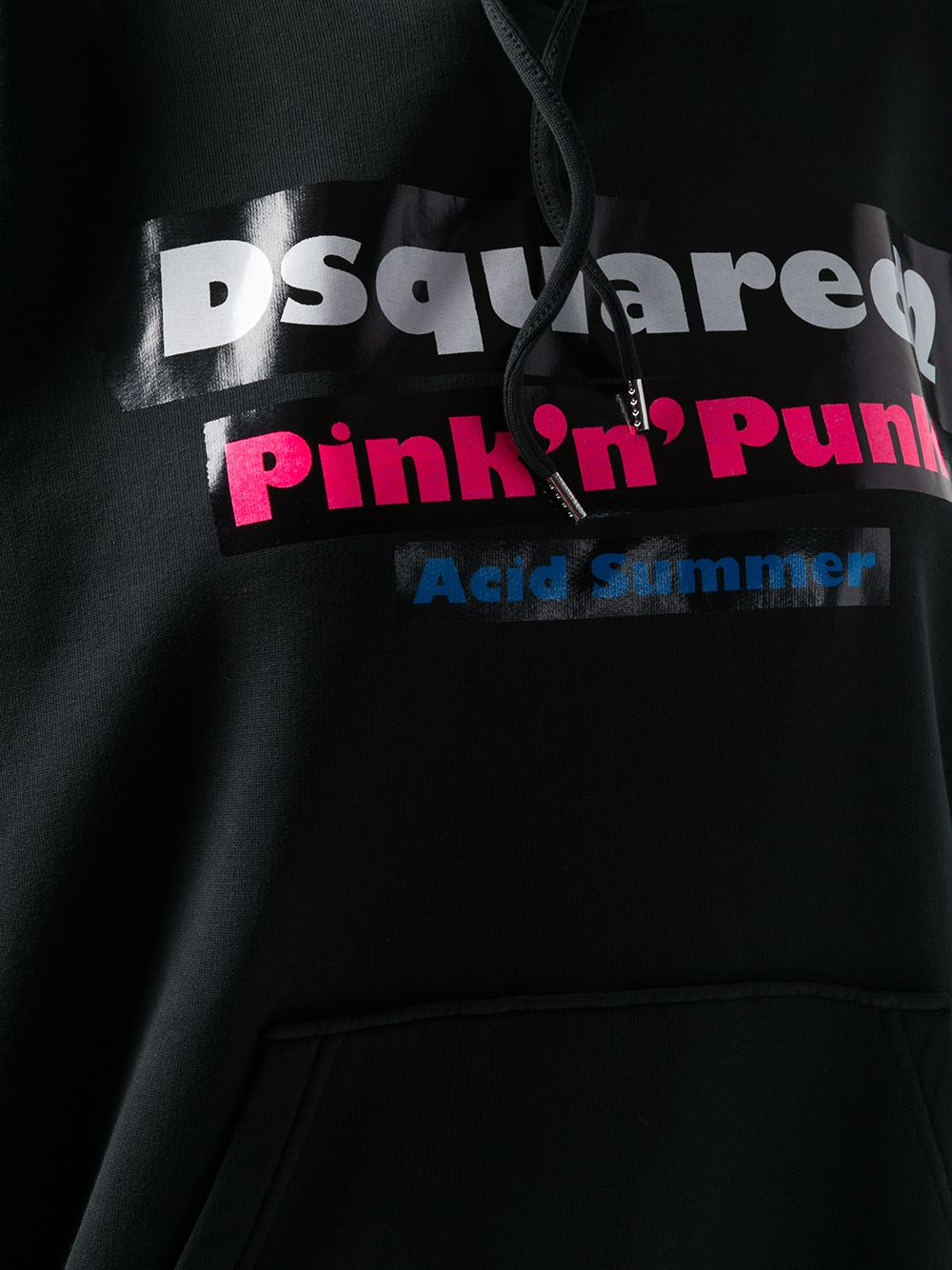 фото Dsquared2 толстовка 'pink 'n' punk' с капюшоном