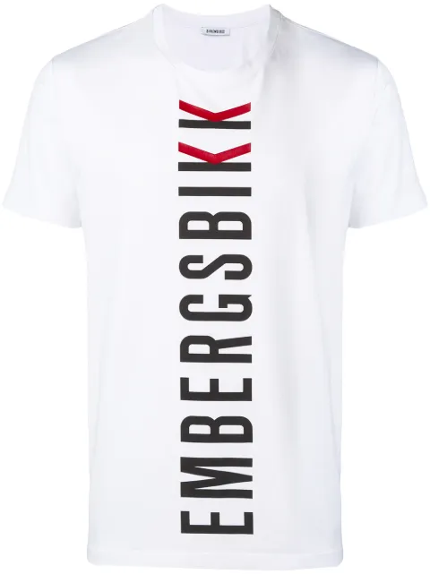 DIRK BIKKEMBERGS LOGO PRINT T
