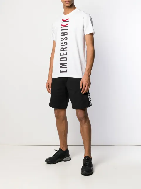 DIRK BIKKEMBERGS LOGO PRINT T