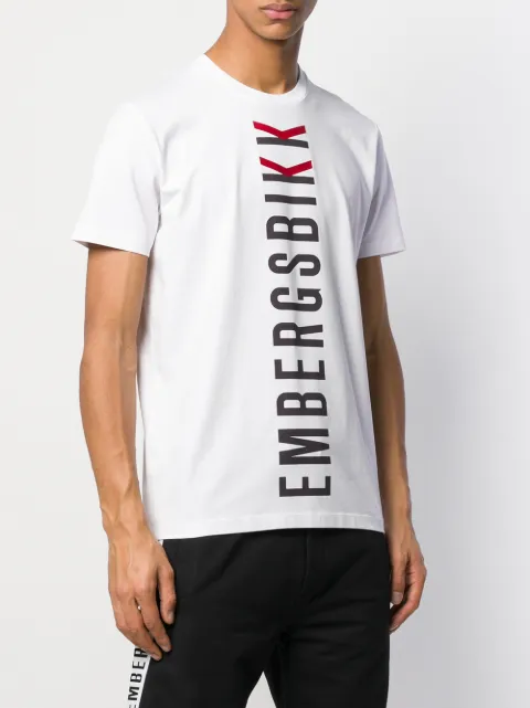 DIRK BIKKEMBERGS LOGO PRINT T