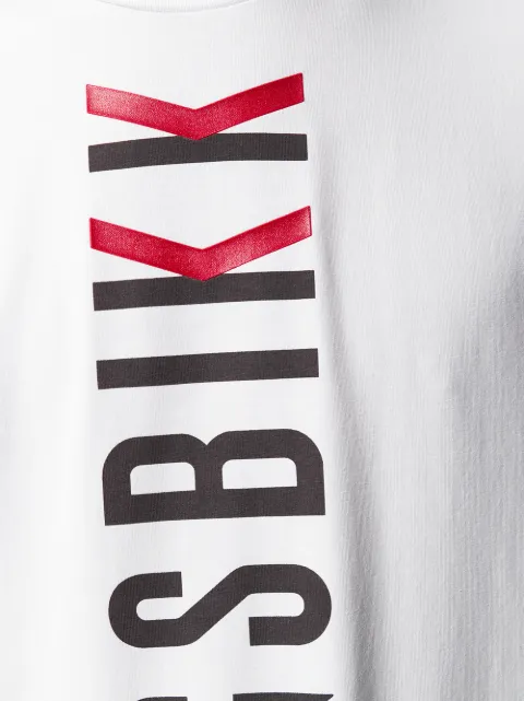 DIRK BIKKEMBERGS LOGO PRINT T