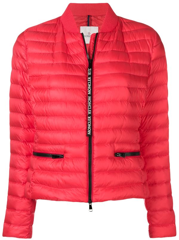 red moncler puffer