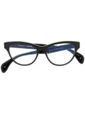 Paradis Collection cat-eye frame glasses - Black