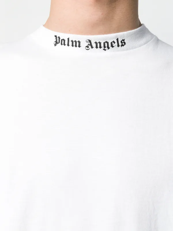 palm angels t shirt back logo