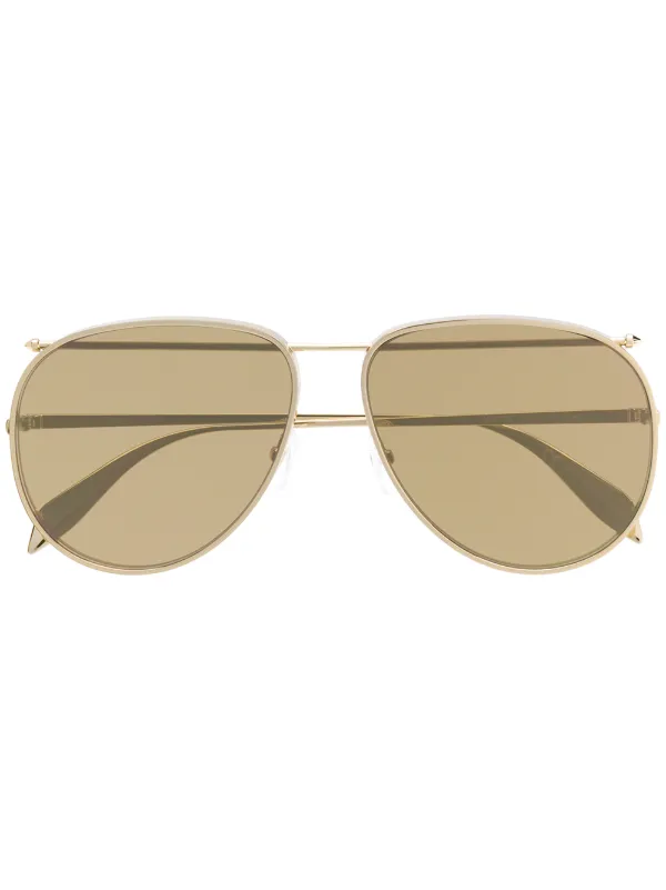 alexander mcqueen aviator sunglasses