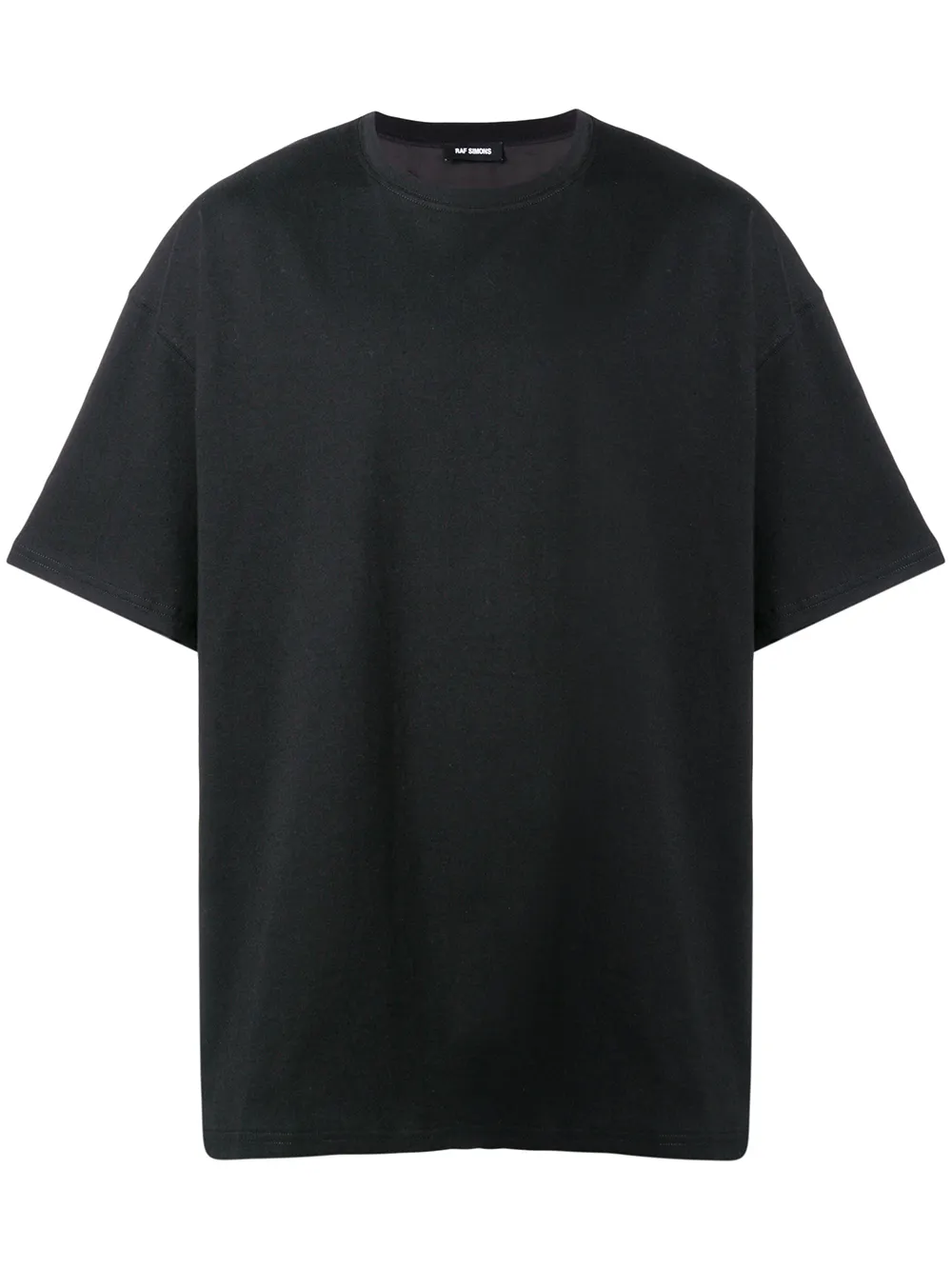 Raf Simons T-shirts RAF SIMONS OVERSIZED BOXY T-SHIRT - BLACK