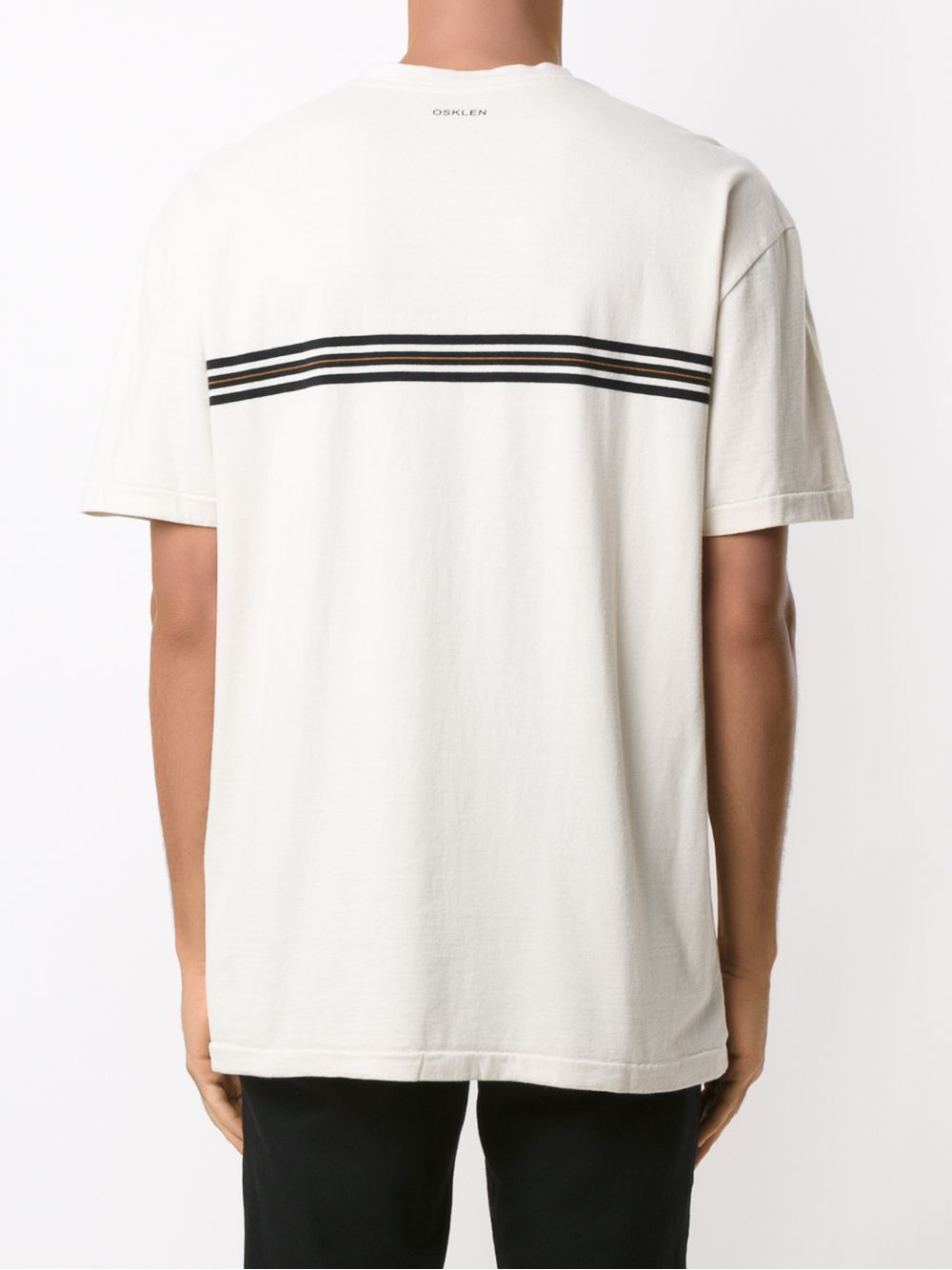 фото Osklen t-shirt with stripe detail