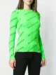 Balenciaga allover logo sweater