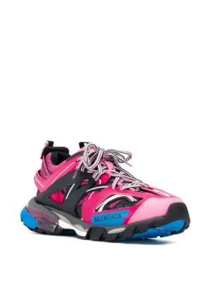 all pink balenciaga track sneakers