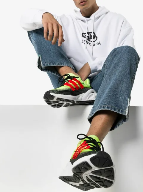 adidas LXCON "Core Black/Shock Red/Cloud White" sneakers G27578 - 1