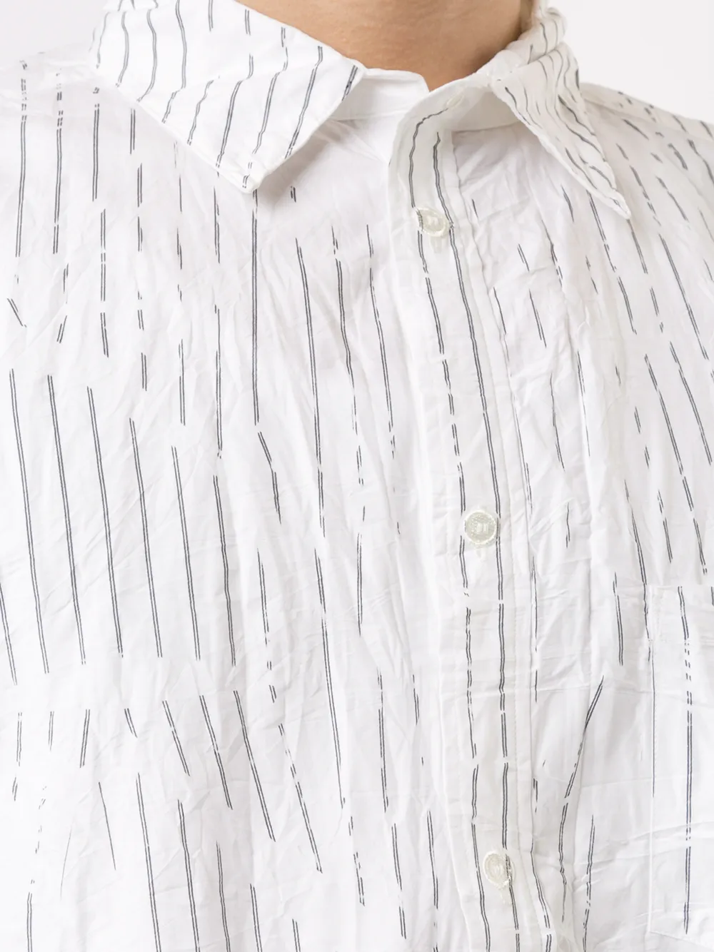 Doublet Gestreept shirt Wit