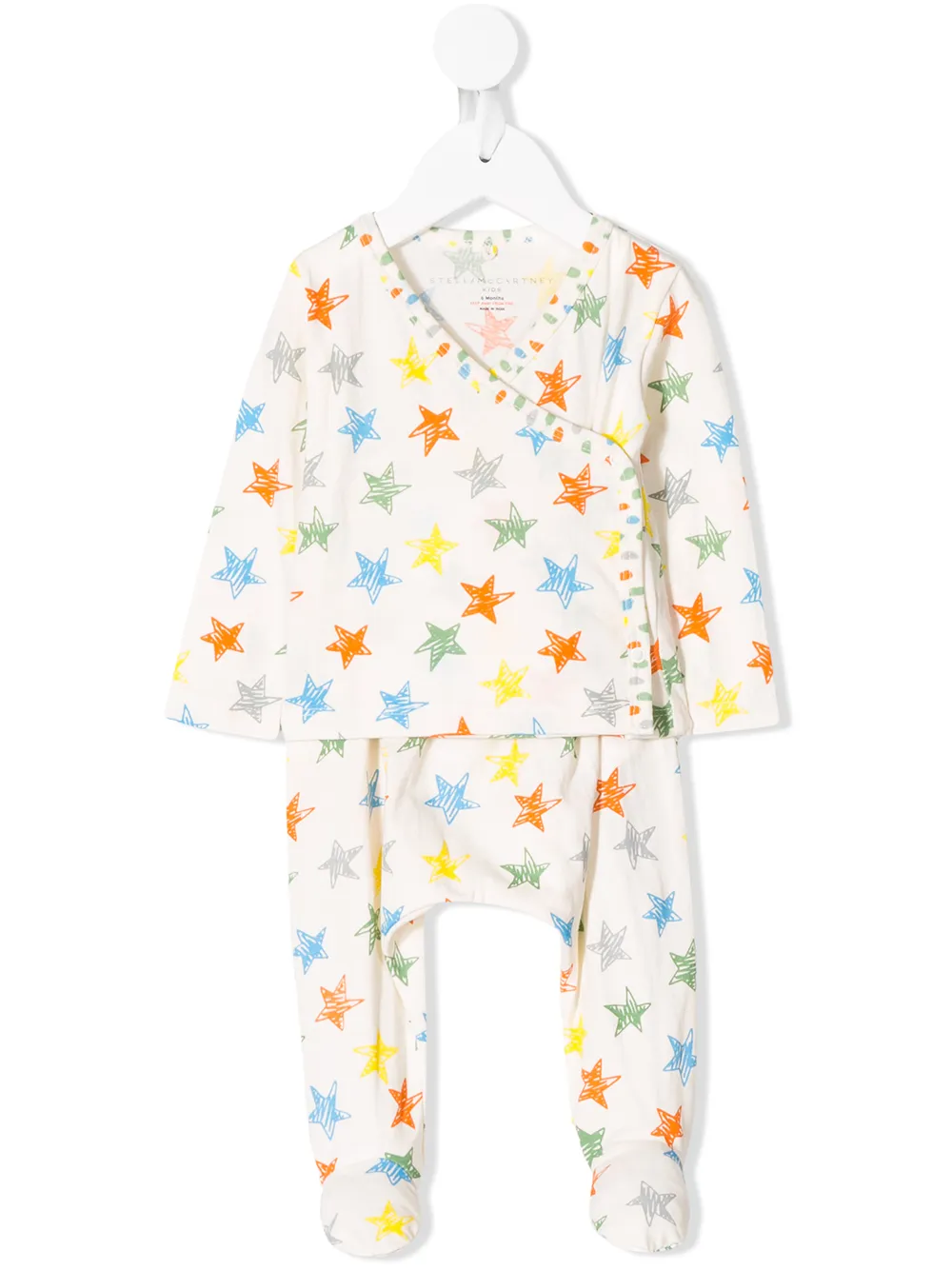 STELLA MCCARTNEY STAR PRINT BABY SET