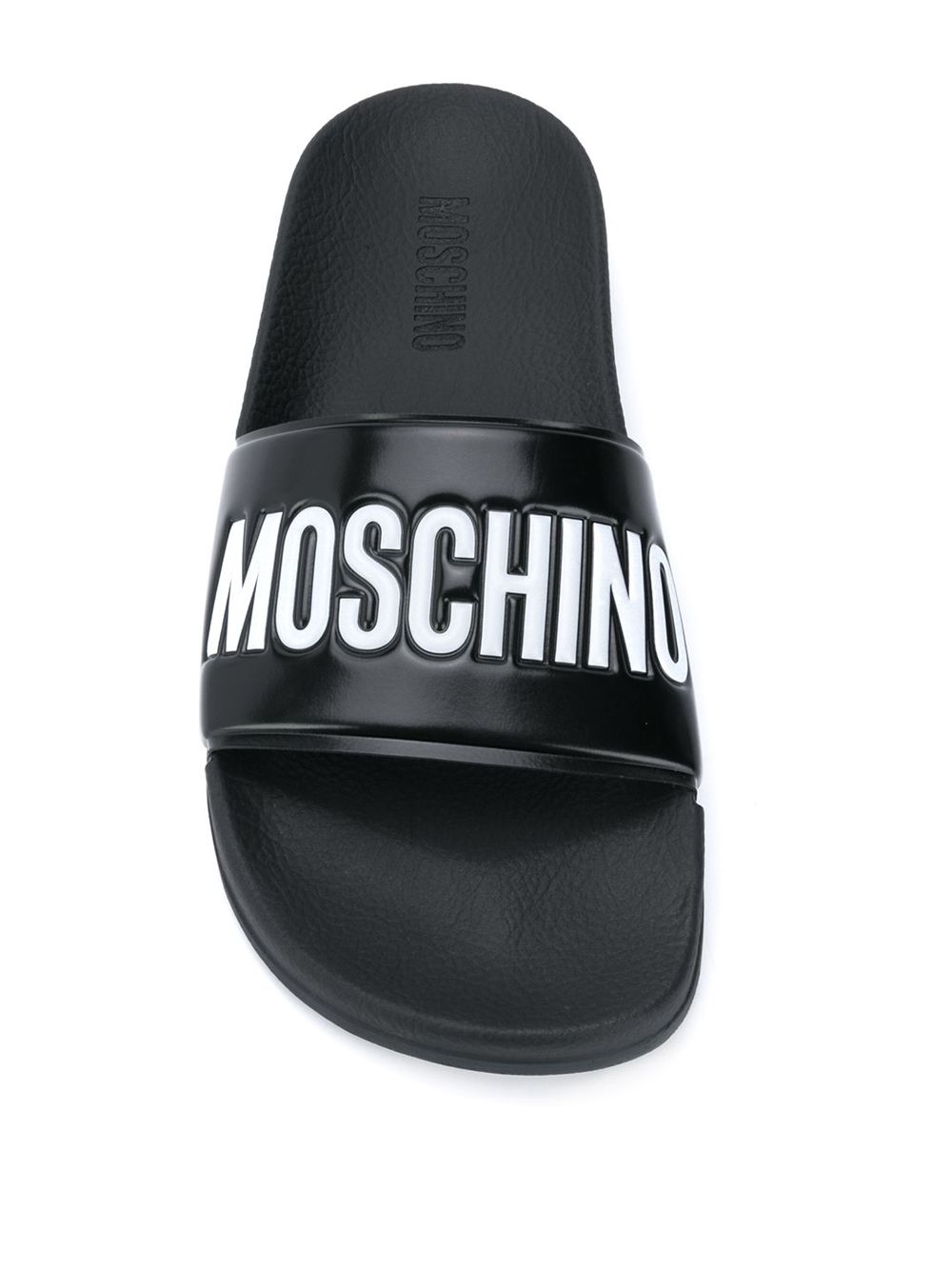 фото Moschino шлепанцы с логотипом