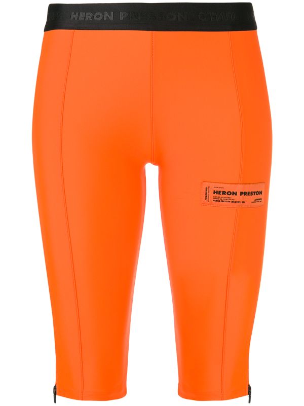 bike shorts orange