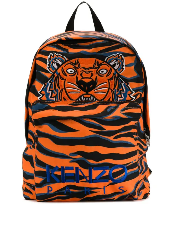 Kenzo Ryggsäck Med Broderad Tiger Farfetch Kenzo Ryggsäck Med Broderad Tiger Farfetch