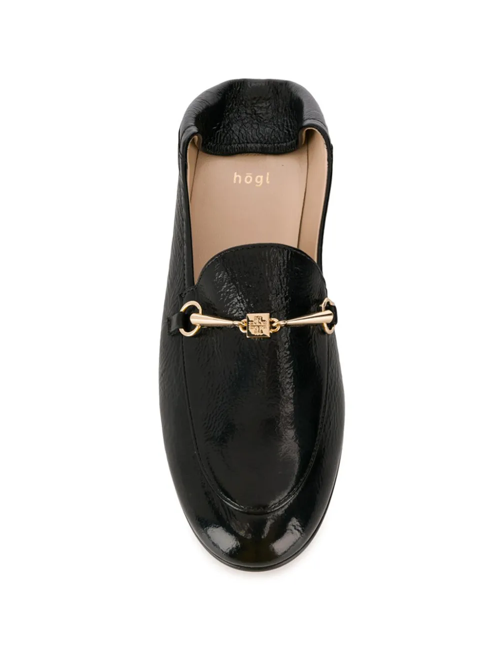 Hogl round toe loafers Black