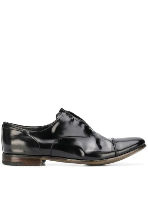 Premiata Laceless Oxford Shoes | Farfetch.com Premiata Laceless Oxford Shoes - Farfetch