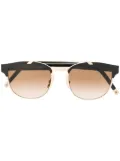 Paradis Collection oval frame sunglasses - Black