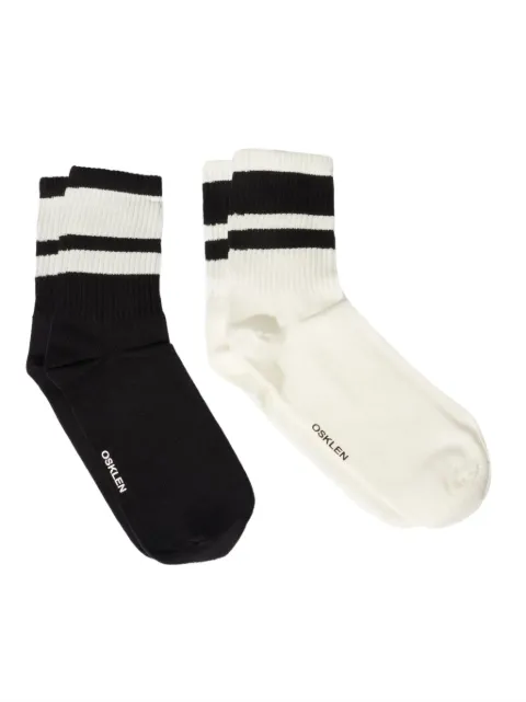 Osklen logo-print socks