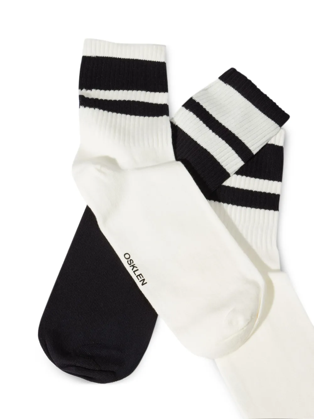 Osklen logo-print socks | Men | Image 2