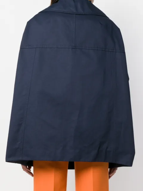 Marni Oversized Jacket In Blue