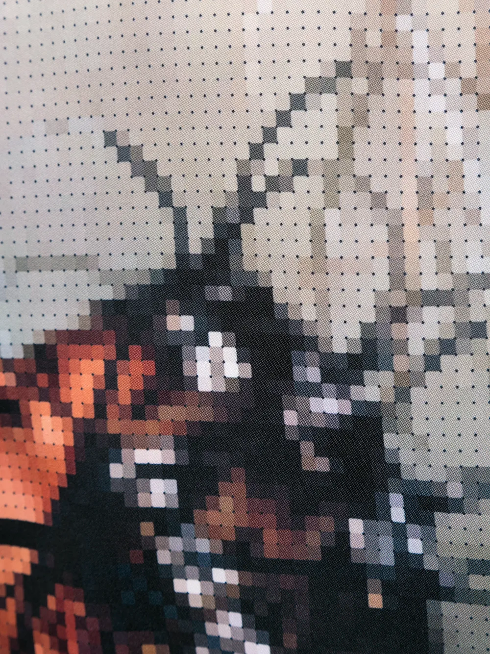 Undercover Bomberjack met print op de rug Zwart