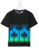 الصورة 1 من Marcelo Burlon County Of Milan Kids تيشيرت بطبعة نخيل