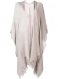 Brunello Cucinelli oversized sequinned cardigan - Neutrals