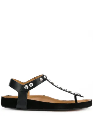 studded t bar sandals