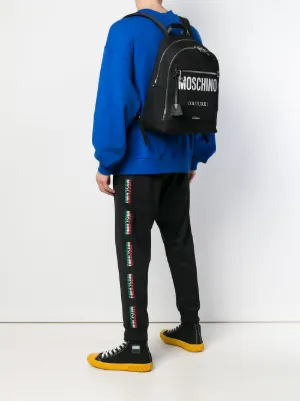 moschino backpack men