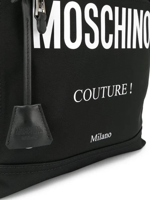 moschino couture backpack