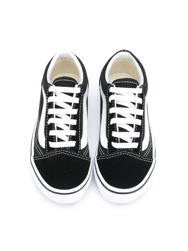 Black flat outlet vans