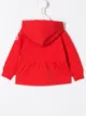الصورة 2 من Moncler Kids كنزة بغطاء للرأس وسحاب